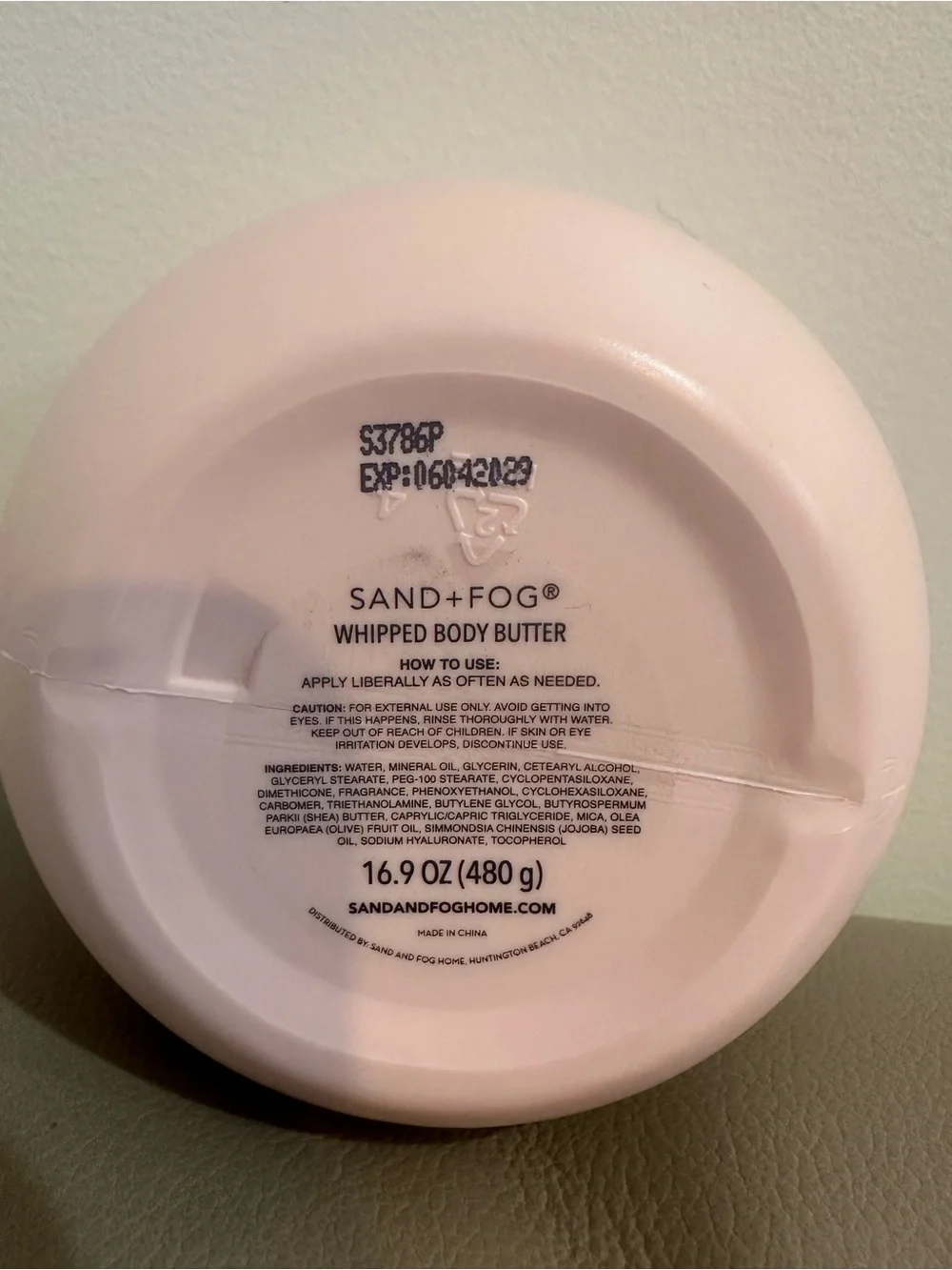 Sand + Fog Cotton Candy Whipped Body Butter - 16.9oz